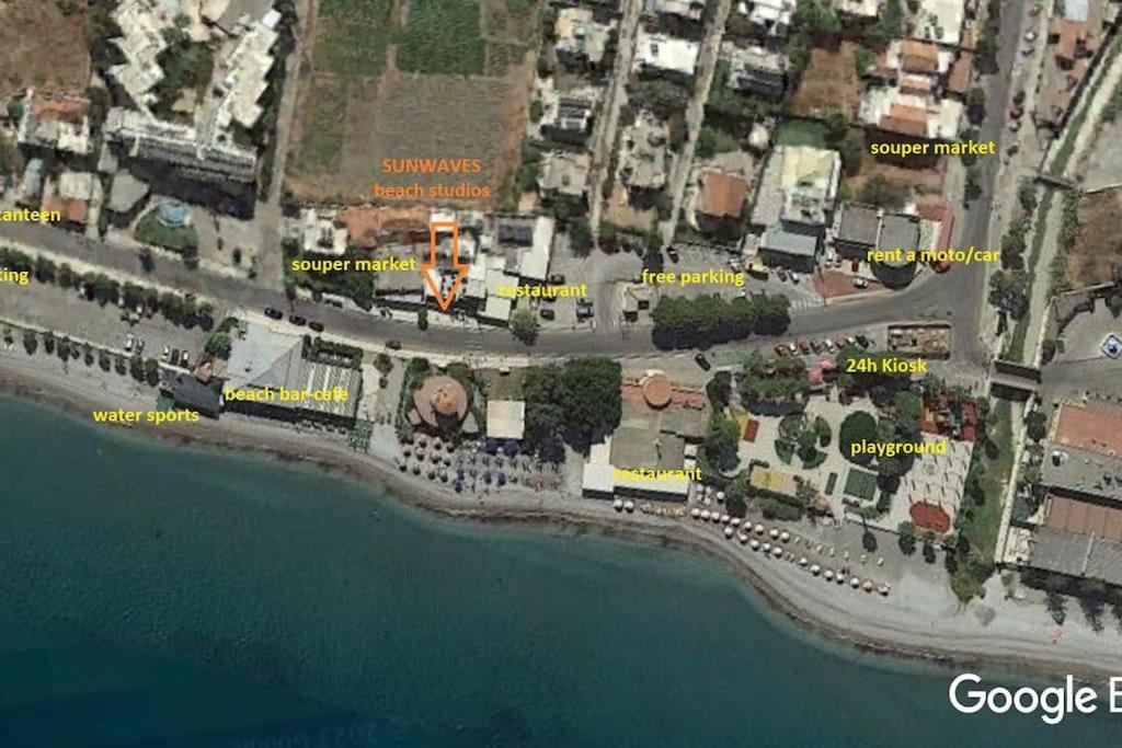 Sunwaves Beach Studio I إياليسوس المظهر الخارجي الصورة